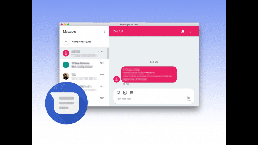 receive text messages for android on mac